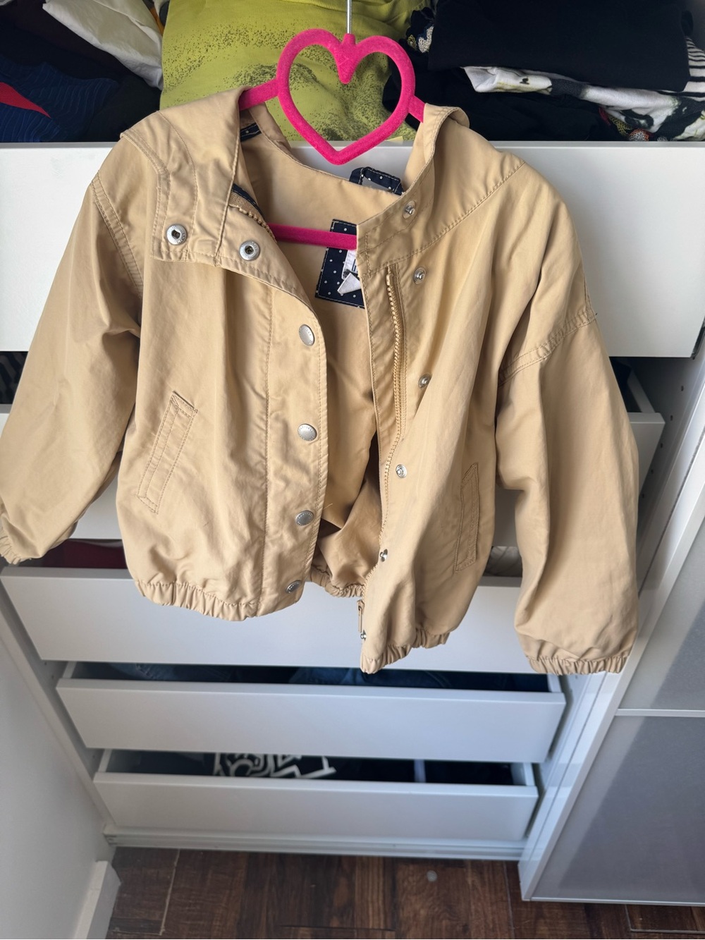 GAP Beige Kids Jean-Style Jacket